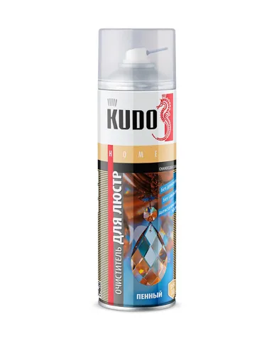 Фото: Очиститель люстр KUDO (650 мл) пенный; аэрозоль KU-H408