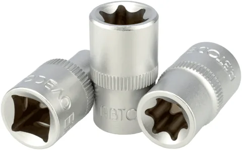 Фото: Головка торцевая TORX Е18 (1/2'') АвтоDело (39318) 39318