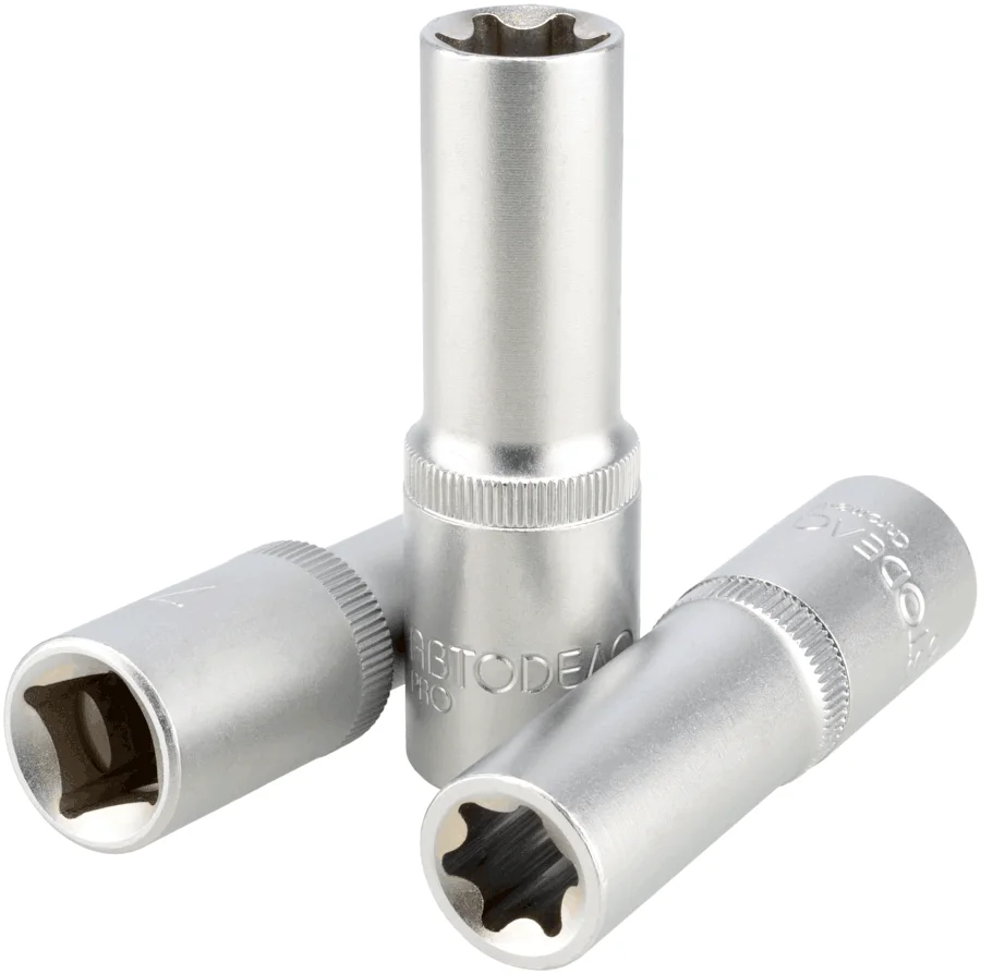Фото: Головка торцевая TORX Е16 (1/2'') высокая АвтоDело ''Professional'' (39216) 39216