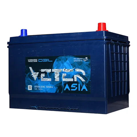 Фото: Аккумулятор 100 VETER ASIA обратная полярность 850 A (1кв.2024) 3D316000AB030