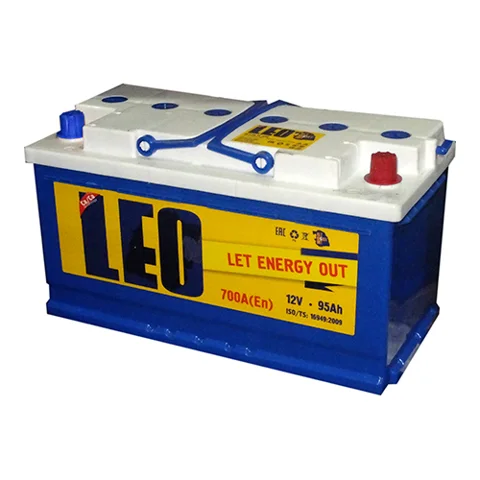 Фото: Аккумулятор 95 ''LEO'' (Let Energy Out) обратная полярность (3кв.2025) 6СТ-95L0