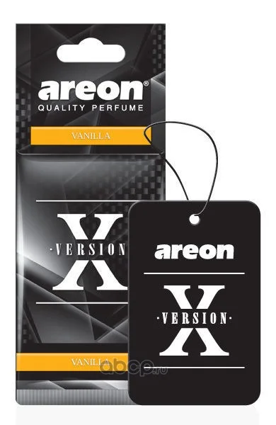 Фото: Ароматизатор подвесной картон Areon X-VERSION Ваниль 704-AXV-002